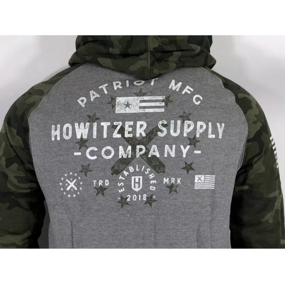 Howitzer Style Women's Hoodie Sweatshirt ARMS Military Grunt - Picture 7 of 15